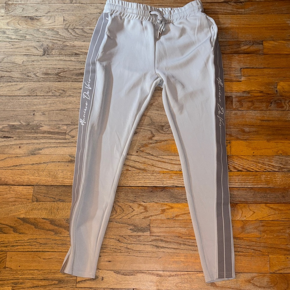 Maniere De Voir Gray Jogger Pants